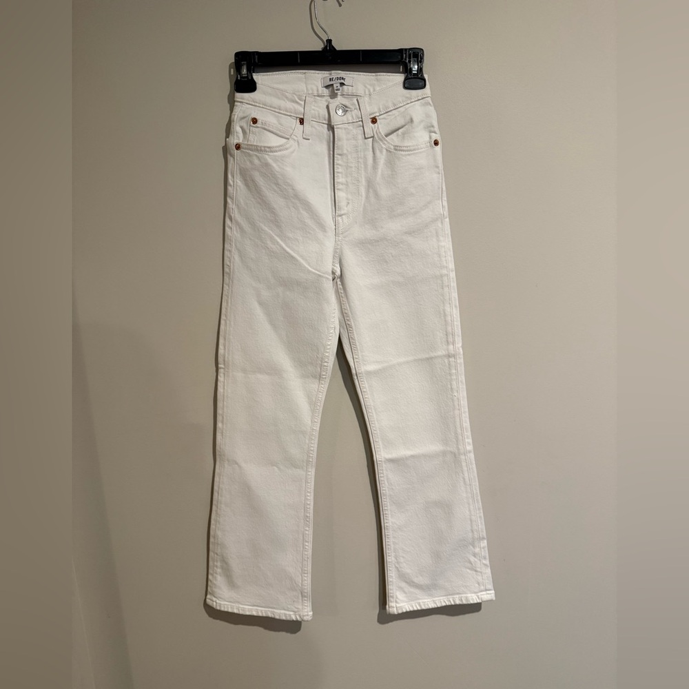 Re/Done 70s Stove Pipe high waisted size 24